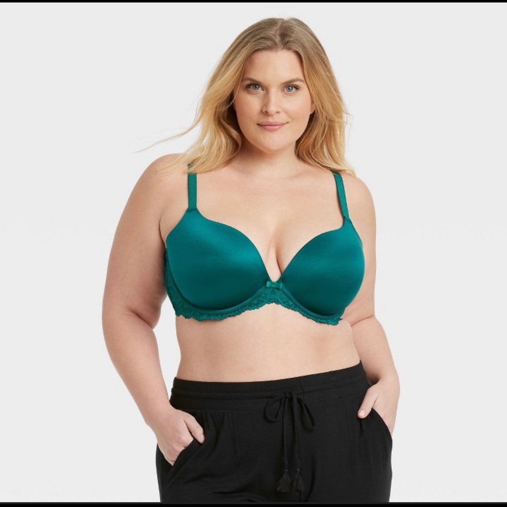 NWT Arden push-up bra in teal 42DDD